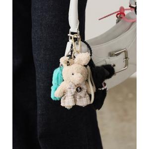 SPINNS キーホルダー ビッグうさぎ ぬいぐるみキーホルダー