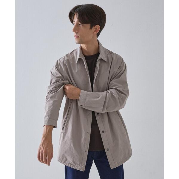 ブルゾン アウター 「耐久撥水」ガーメントダイ シャツ ジャケット メンズ