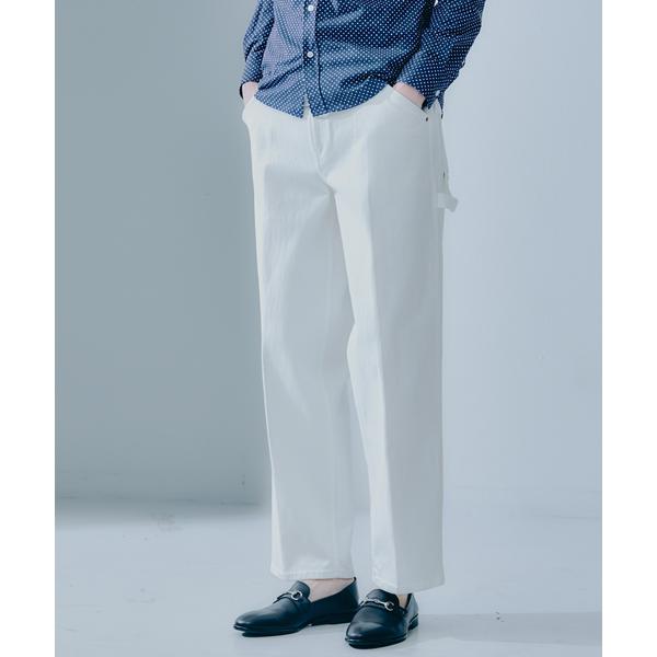 ジーンズ 「ハイパーストレッチ」ペインター ワイド デニム パンツ メンズ