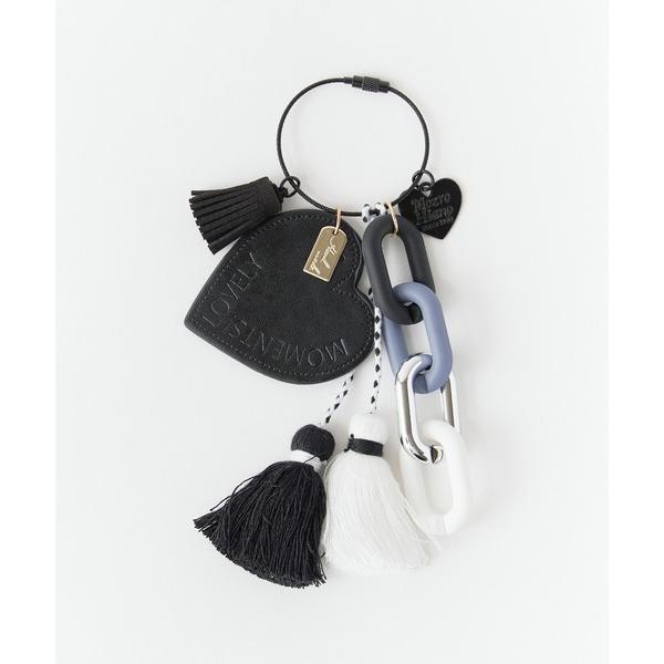 キーホルダー 帯締めモチーフ ハート チャーム / キーホルダー