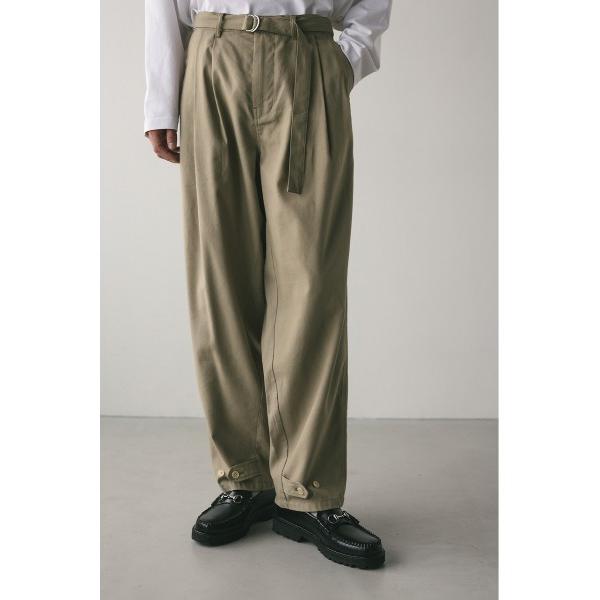 パンツ フロントベルトタックイージーパンツ メンズ