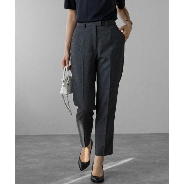 スラックス パンツ 多サイズ対応 テーパードパンツ セットアップ可 レディース
