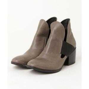 「yuko imanishi +」 ショートブーツ 37 ブラウン レディース