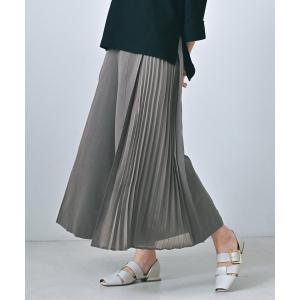 パンツ サイドプリーツパンツ レディース