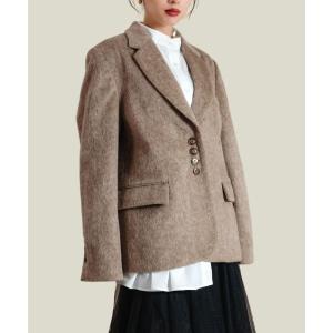 「LEANN MOMENT」 テーラードジャケット フリー ベージュ レディース