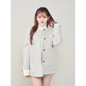 Darich（ダーリッチ） ニット セーター DDキルティングパネルビジュー