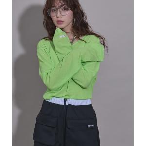 tシャツ 前後2WAYロングシアートップス「大きいサイズ有り」 レディース