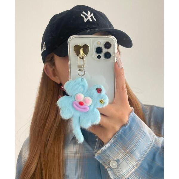 キーホルダー WEGO/ハッピークローバーモンスターぬいぐるみキーホルダー