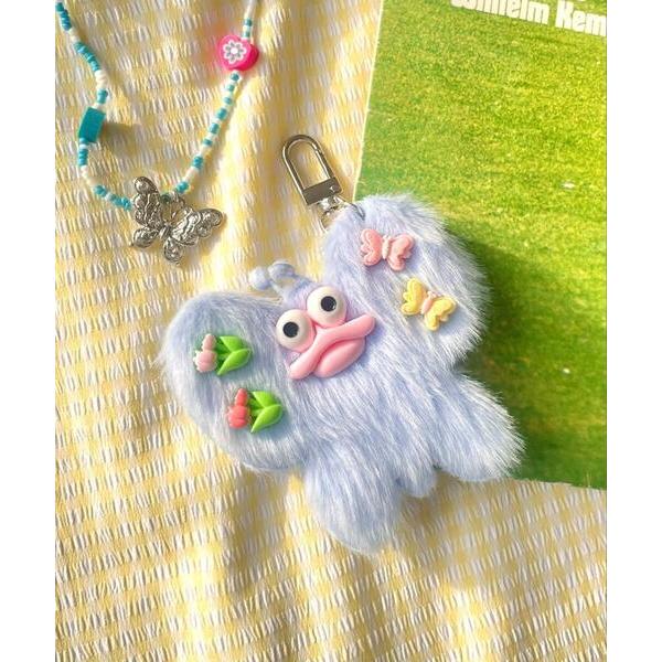キーホルダー WEGO/ぱたぱたちょうちょモンスターぬいぐるみキーホルダー
