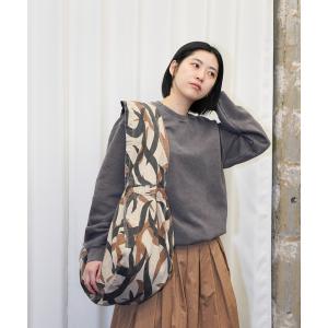 ショルダーバッグ MADE IN STANDARD / メイドインスタンダード PRINTED NEWSPAPER BAG レオパード トライバルカモ