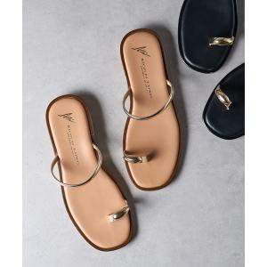 ニコラスライナス フラットサンダル 37 NICOLAS LAINAS（ニコラス ライナス） フラットサンダル