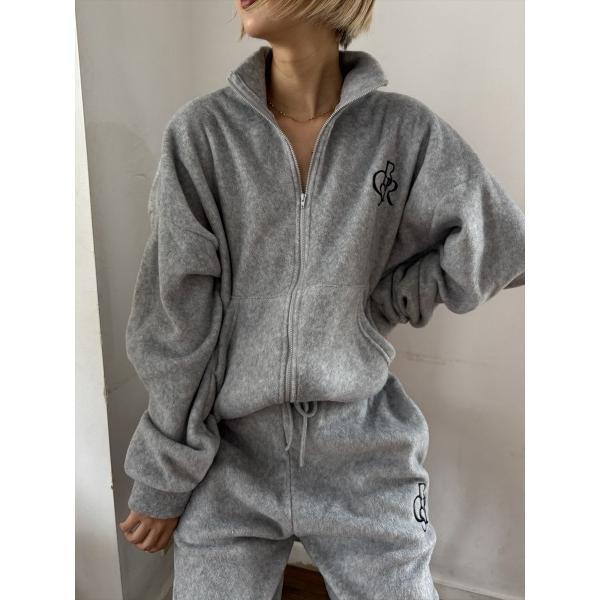 ジャージ フリースジップアップ レディース