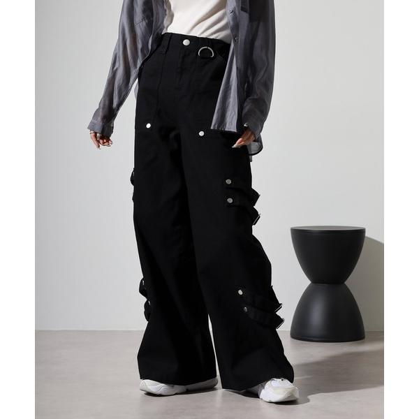 ジーンズ 10oz belt design denim pants / ベルトデザイン デニムパンツ...