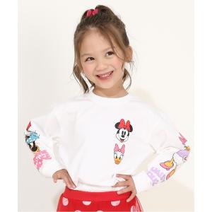 tシャツ 親子お揃い ディズニー 袖キャラクタ ...の商品画像
