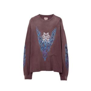 KAMIYA◇24AW/ROPE Sweat Hoodie/ジップパーカー/L/コットン/BLK