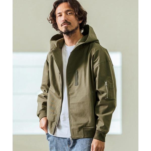 ブルゾン アウター mj10548- Cotton Jacquard Stretch Fabric ...