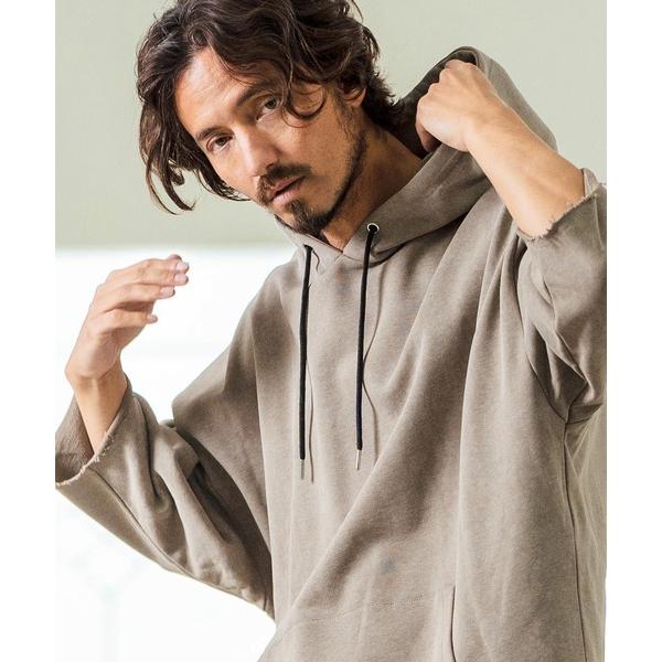 パーカー mpa3716- Aging Fabric 3-4 Sleeve Pullover パーカ...
