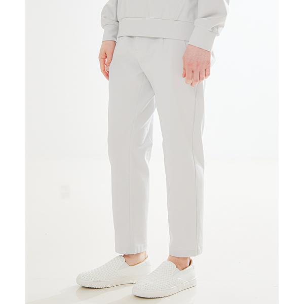 パンツ 「セットアップ対応」ストレッチ ポンチ ピンタック パンツ メンズ