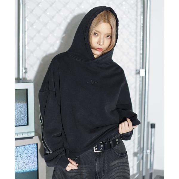 パーカー ヘビーウェイトヴィンテージ加工バックジッププルパーカー メンズ レディース