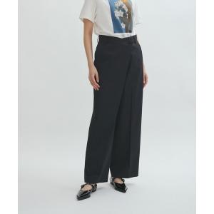 スラックス パンツ ラップパンツ レディース