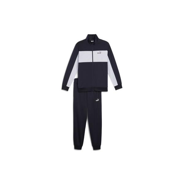 ジャージ PUMA プーマ メンズ プーマ ポリ カラーブロック スーツ 上下セット メンズ