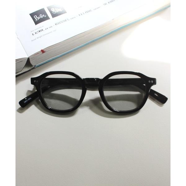 サングラス 「yield select」 ウェリントン型 サングラス 伊達メガネ カラーレンズ クリ...