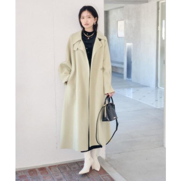 「LILY BROWN」 コート 0 オリーブ レディース