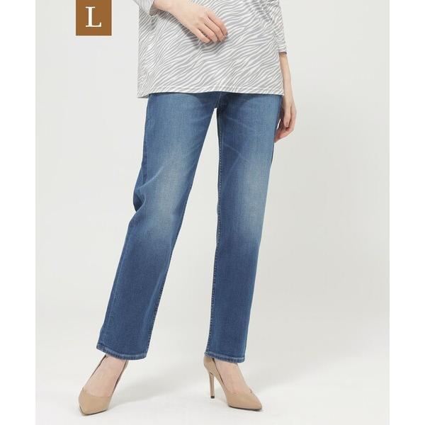 ジーンズ デニム デニムパンツ 「L」「マシンウォッシャブル」ストレッチデニムパンツ レディース
