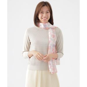 ニット セーター 「ウォッシャブル」グランドパターンニット レディース