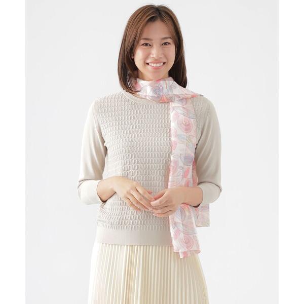 ニット セーター 「ウォッシャブル」グランドパターンニット レディース