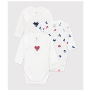 ベビー服 ロンパース 長袖ボディ３枚組の買取情報