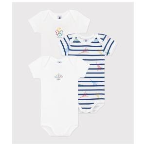 ベビー服 ロンパース 半袖ボディ３枚組の買取情報