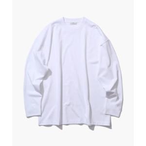 ATON（エイトン） tシャツ 「ATON」OVERSIZED LONG-SLEEVE T-SHIRT