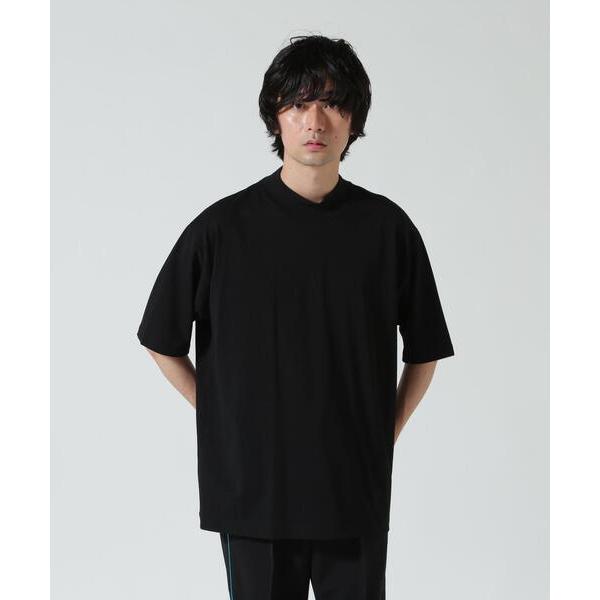 tシャツ ATON (エイトン)DRY COTTON JERSEY | MOCKNECK T-SHI...