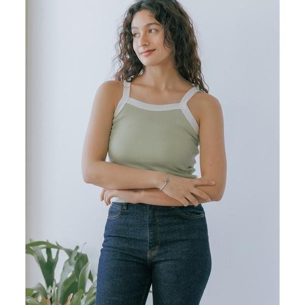 タンクトップ ノースリーブ レディース