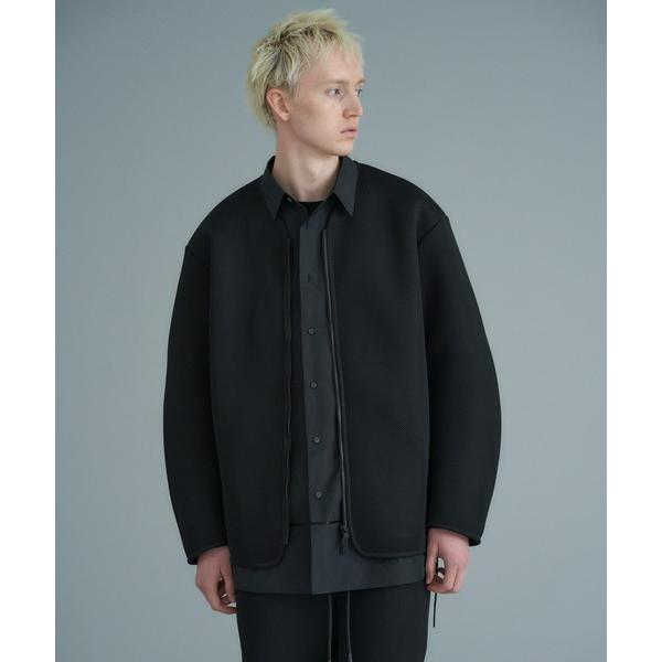 ブルゾン アウター onegravity / ダブルラッセル ノーカラーブルゾン メンズ
