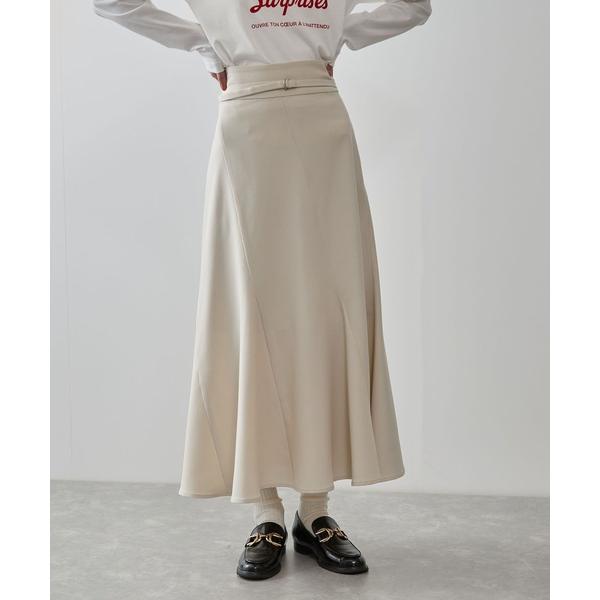 スカート エスカルゴ切替マーメイドスカート