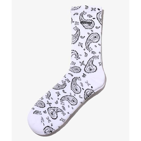 靴下 atmos PAISLEY SOCKS / アトモス ペイズリー ソックス メンズ