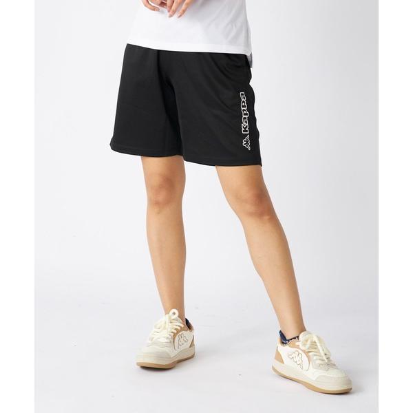 パンツ ロゴワークハーフパンツ レディース