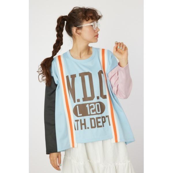 tシャツ custom rib ロングスリーブTシャツ レディース