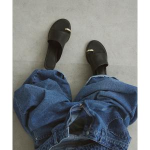 サンダル LE VERNIS(ル・ベルニ)Toe ring sandals レディース