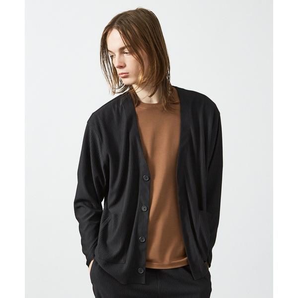 カーディガン 「AH ABAHOUSE/セットアップ対応」プリーツ カーディガン メンズ レディース