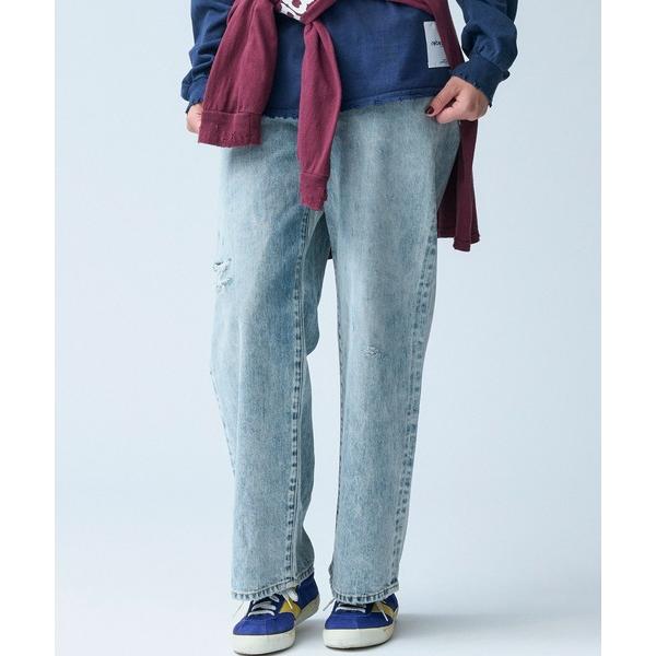 ジーンズ 「DENIM DELIGHT DAYS」セルヴィッチデニムワイドジーンズ メンズ レディー...