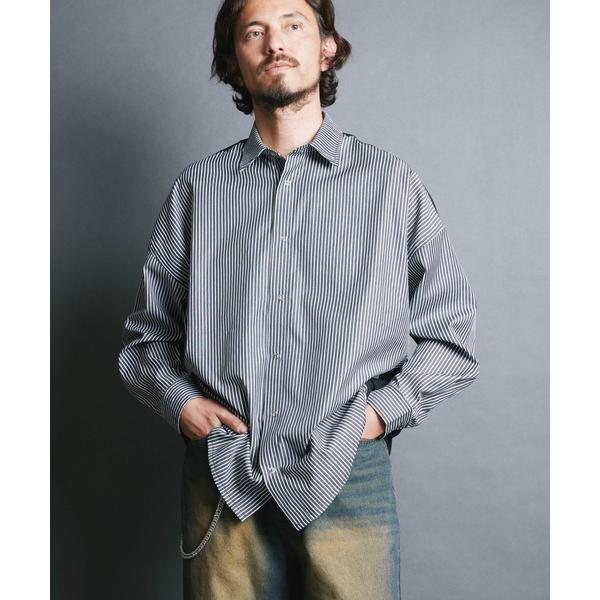 シャツ 「SELECT」IR:BI PATTRN BIG SHIRTS L/S/バイパターン ストラ...