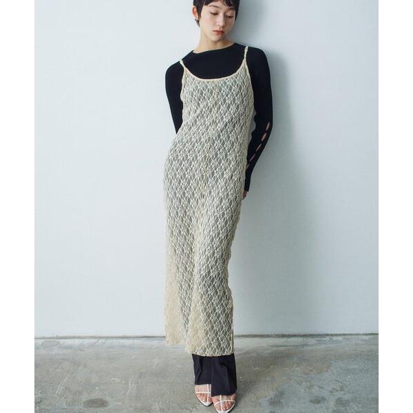 ワンピース stretch lace cami dress