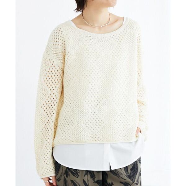 ニット セーター TORRAZZO DONNAスパンコールニット レディース