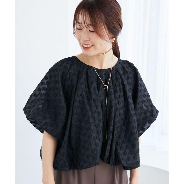 ブラウス シャツ TORRAZZO DONNA ドットバルーンブラウス レディース