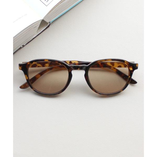 サングラス 「yield select」 ボストン型 サングラス 伊達メガネ カラーレンズ クリアレ...