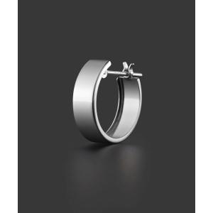 ピアス プラチナ フープ ピアス/片耳用 メンズ レディース