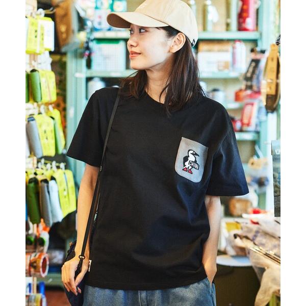 tシャツ 限定展開 CHUMS×FREAK&apos;S STORE/チャムス 別注 ブービーバード ニットポ...